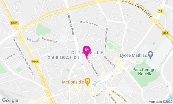 Localisation Dr Lucien Goulinet