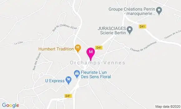 Localisation Dr Christian Rondot