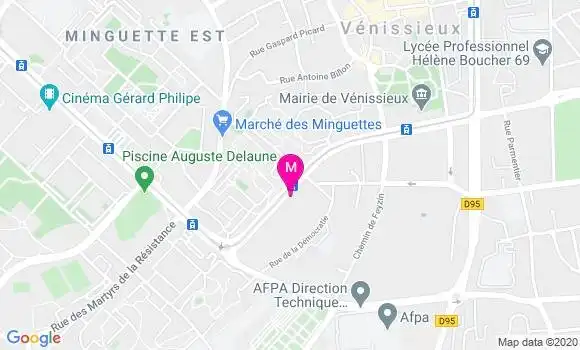 Localisation Dr Xavier Martin