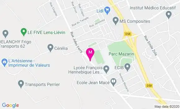 Localisation Dr Tayssir El Masri