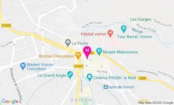 Localisation Dr Jacques Lizeretti