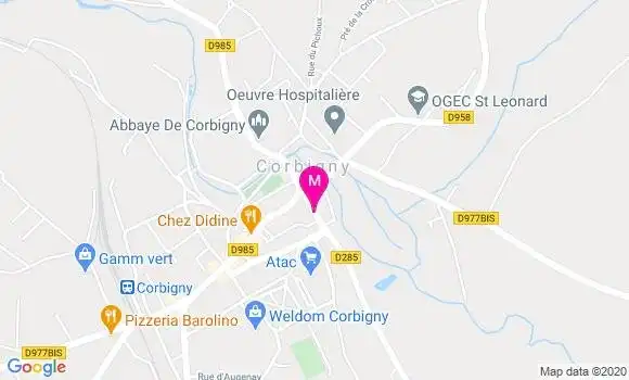 Localisation Dr Jean Paul Magnon