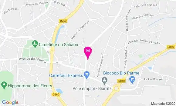 Localisation Dr Philippe Gabarrot