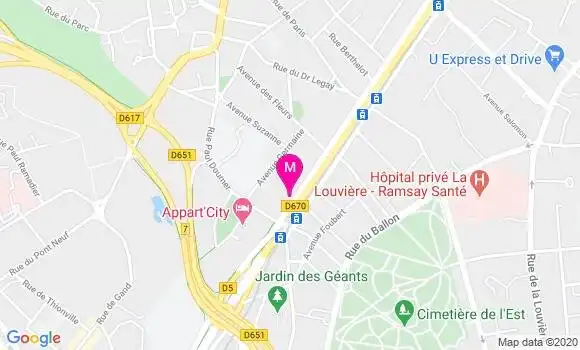 Localisation Dr Vincent Dedes