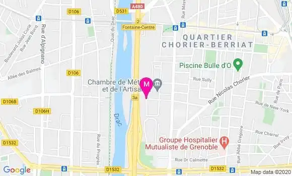 Localisation Dr Sylvaine Maumet
