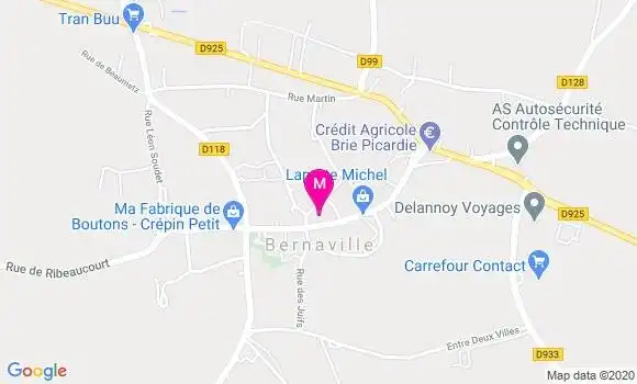 Localisation Dr Pascal Gargatte