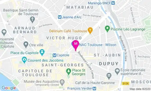 Localisation Dr Philippe Amiel