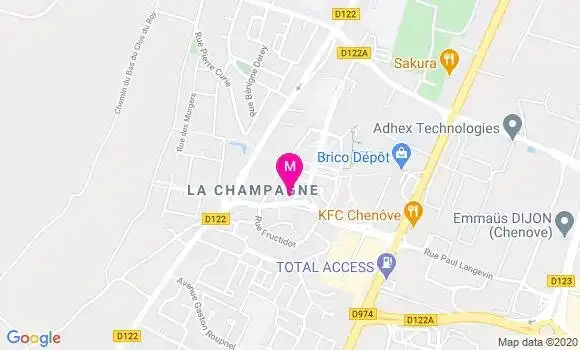 Localisation Dr Pascal Chapuis