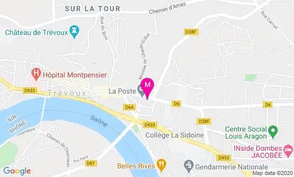 Localisation Dr Eric Boulot
