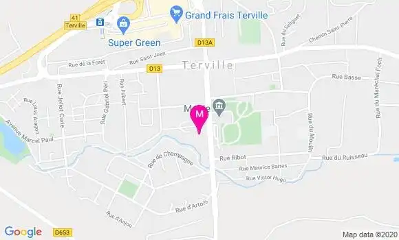 Localisation Dr Marie Alix Nevin Rosolek