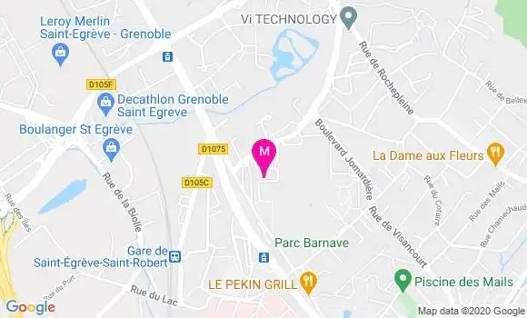 Localisation Dr Annette Thome Renault