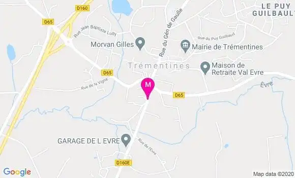 Localisation Dr Michel Lebrun