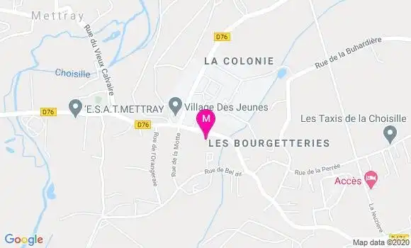 Localisation Dr Jean Pierre Gentillet