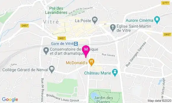 Localisation Dr Laurent Le Mouellic