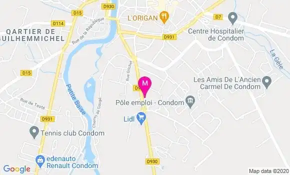 Localisation Dr Michel Punsola