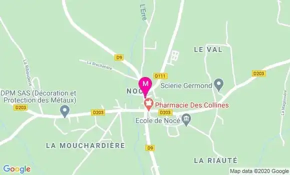 Localisation Dr Jean Paul Hoppenot