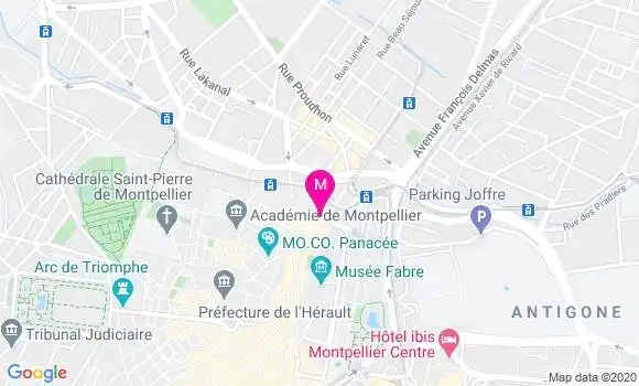 Localisation Dr Brigitte Pointud Bresson