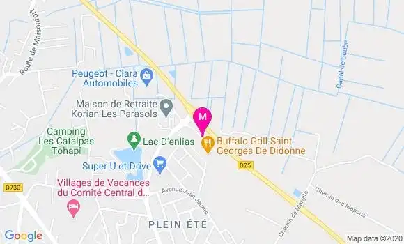 Localisation Dr Stéphane Jean