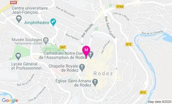 Localisation Dr Virginia Pignot