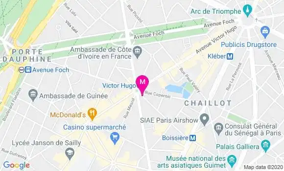 Localisation Dr Patrick Audouy