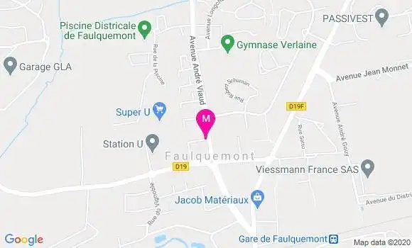 Localisation Dr Anne Marie Pollet Villard