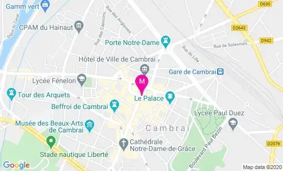 Localisation Dr Elisabeth Bisiaux