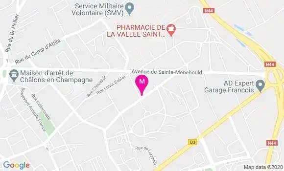 Localisation Dr Philippe Tirand
