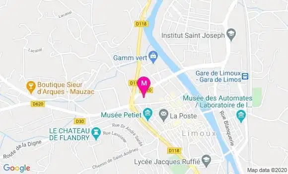 Localisation Dr Christophe Rolland