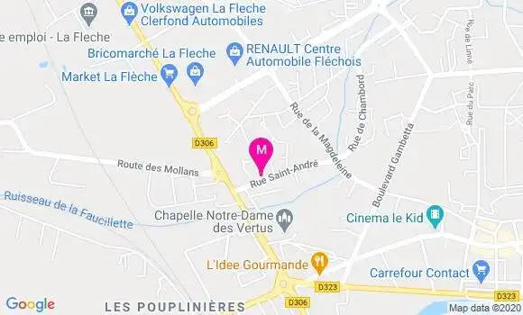Localisation Dr Alain Vaillant