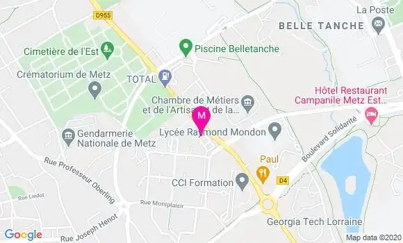 Localisation Dr Bernard Caujolle