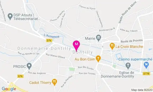 Localisation Dr Alain Chenet