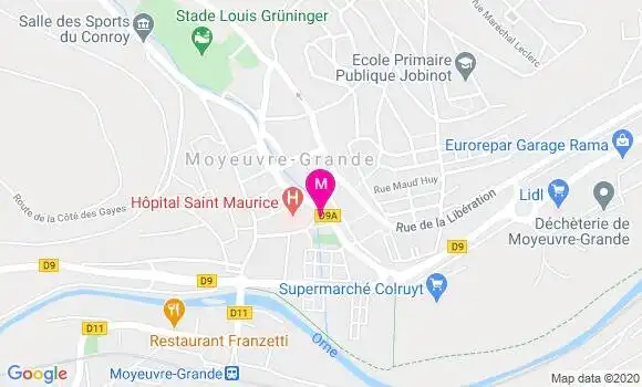 Localisation Dr Francis Mathis