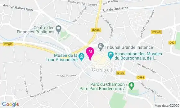Localisation Dr Pascal Cragnolini