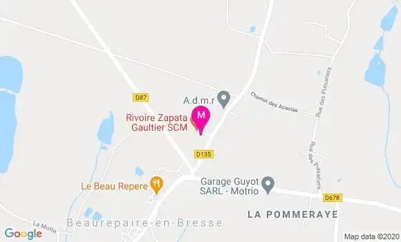 Localisation Dr Arnaud Gaultier