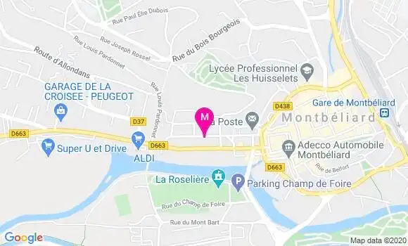 Localisation Dr Jean Michel Fritsch