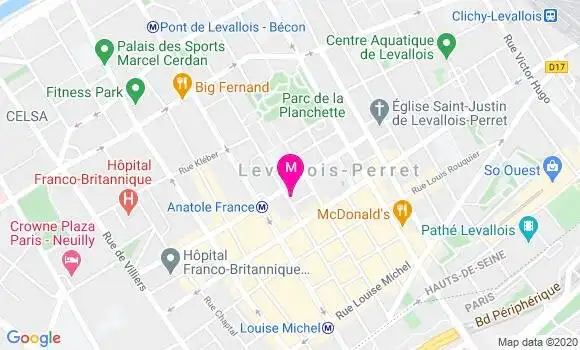 Localisation Dr Philippe Zerr