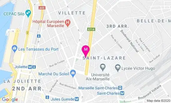 Localisation Dr Vincent Laforge
