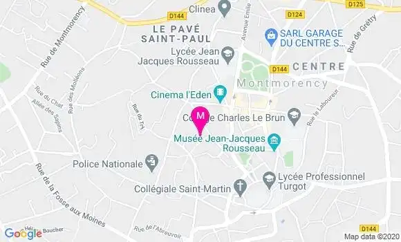 Localisation Dr Martine Bourlier