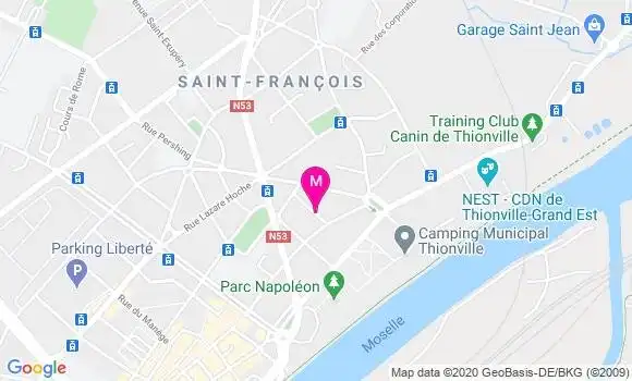Localisation Dr Christophe Herfeld