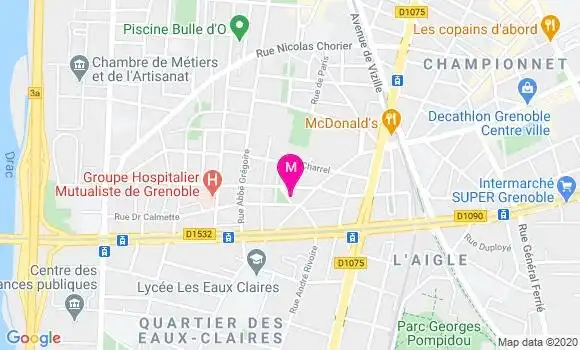 Localisation Dr Etienne Capdepon