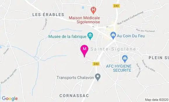 Localisation Dr Yves Braye