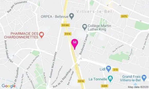 Localisation Dr François Robeyns