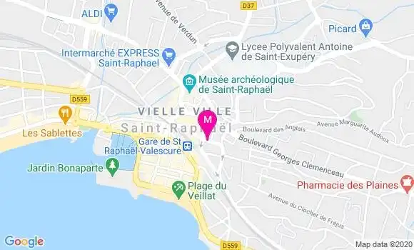 Localisation Dr Michèle Debaigt