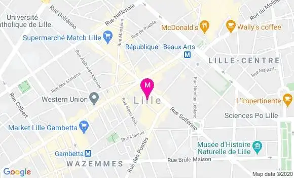 Localisation Dr Eric Verbrugge