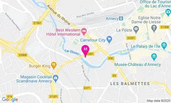 Localisation Dr Philippe Avalle