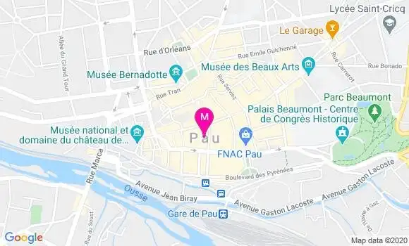 Localisation Dr Béatrice Bayle Chaubet