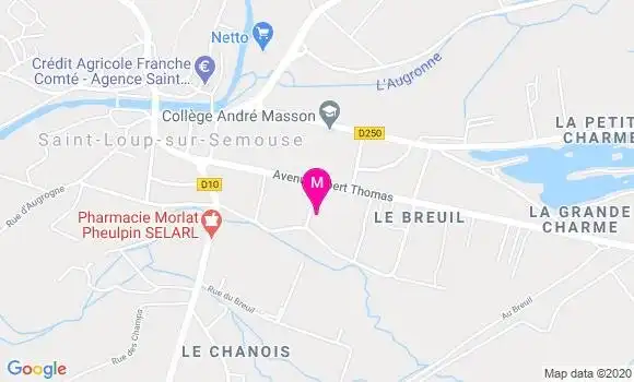 Localisation Dr Pascal Audouard