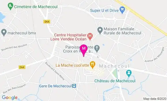 Localisation Dr Jean Pierre Bretaud