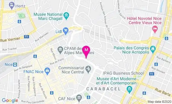 Localisation Dr Antoine Naraghi