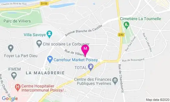 Localisation Dr Pierre Dusein